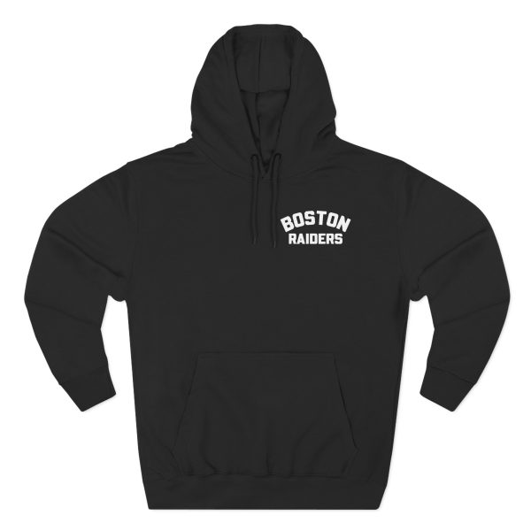 Heated Rivalry Boston Raiders Official Three-Panel Fleece Hoodie
