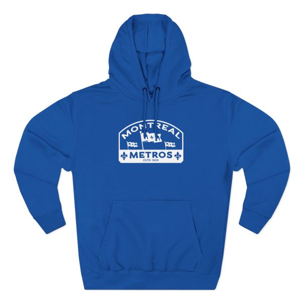 Heated Rivalry Montreal Metros Three-Panel Fleece Hoodie